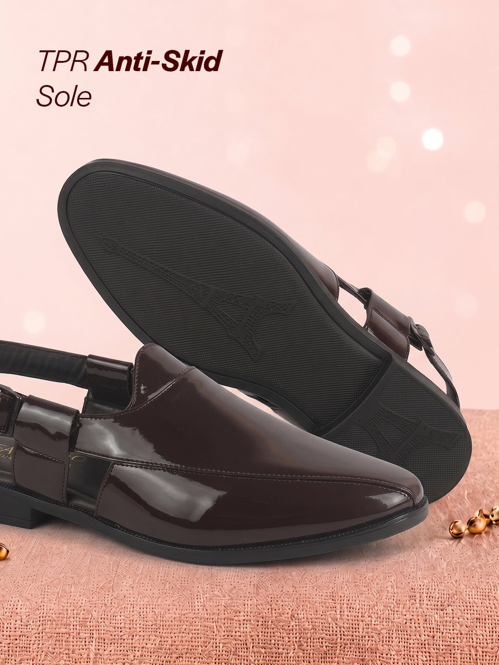 men party wear sandals leather