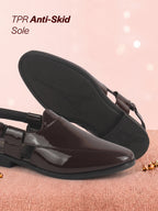 men party wear sandals leather
