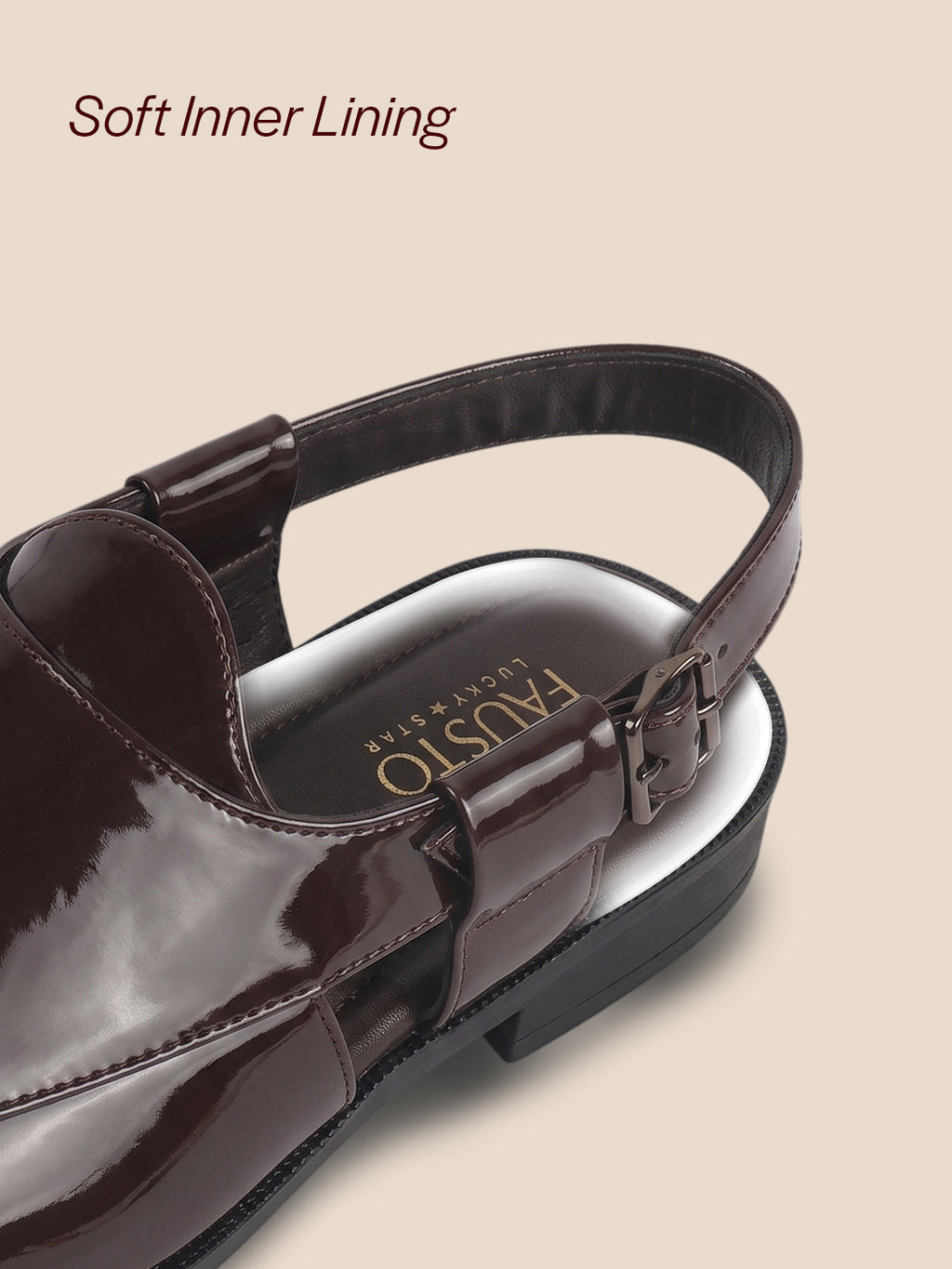 men party wear sandals leather