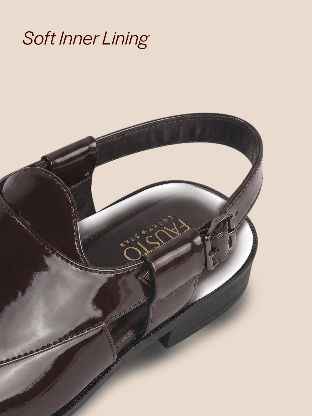 men party wear sandals leather