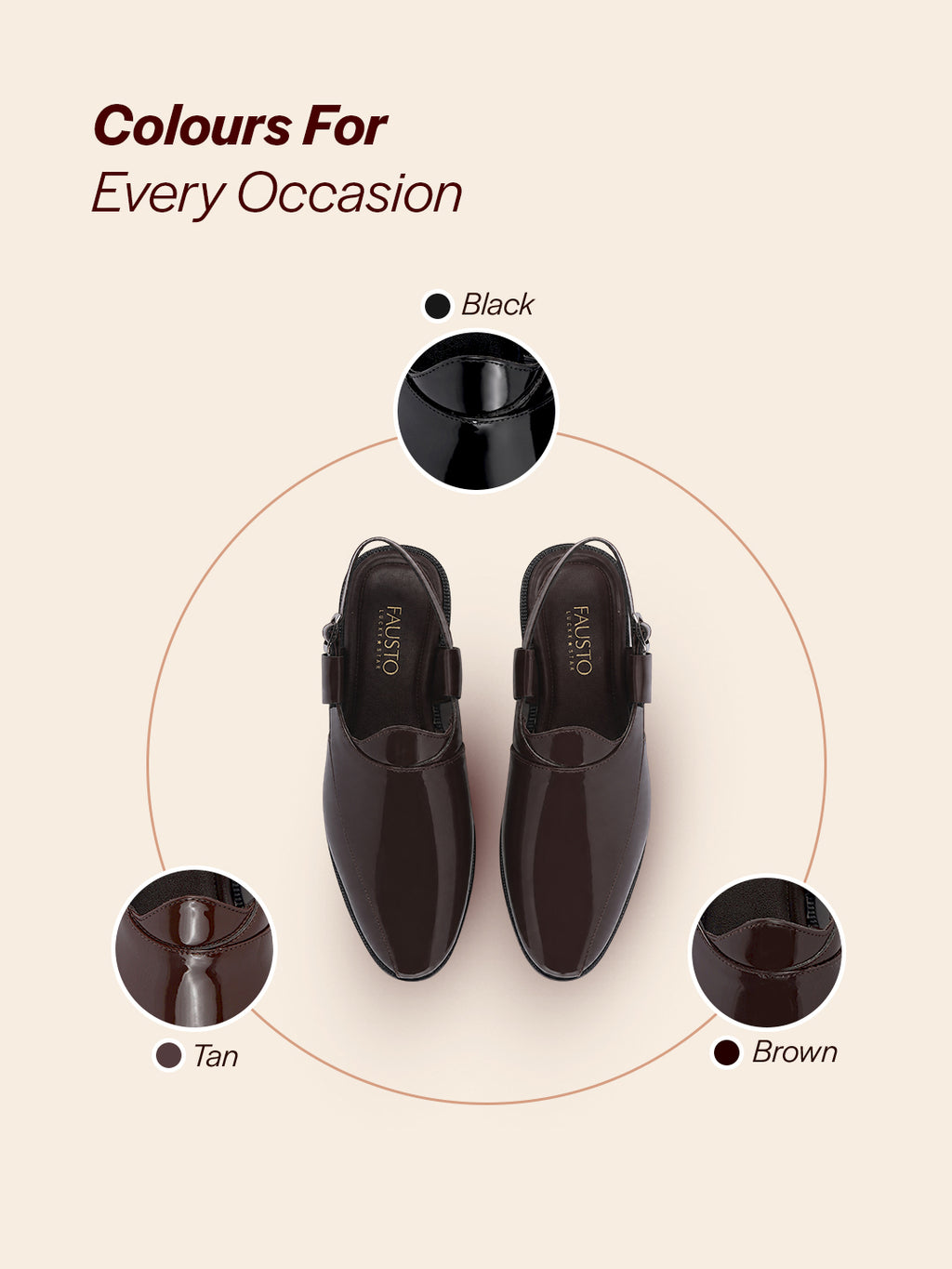 men party wear sandals leather
