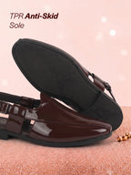 men semi formal slingback shoes
