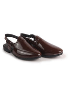 men formal open back sandals