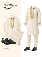 men croc print Peshawari chappal