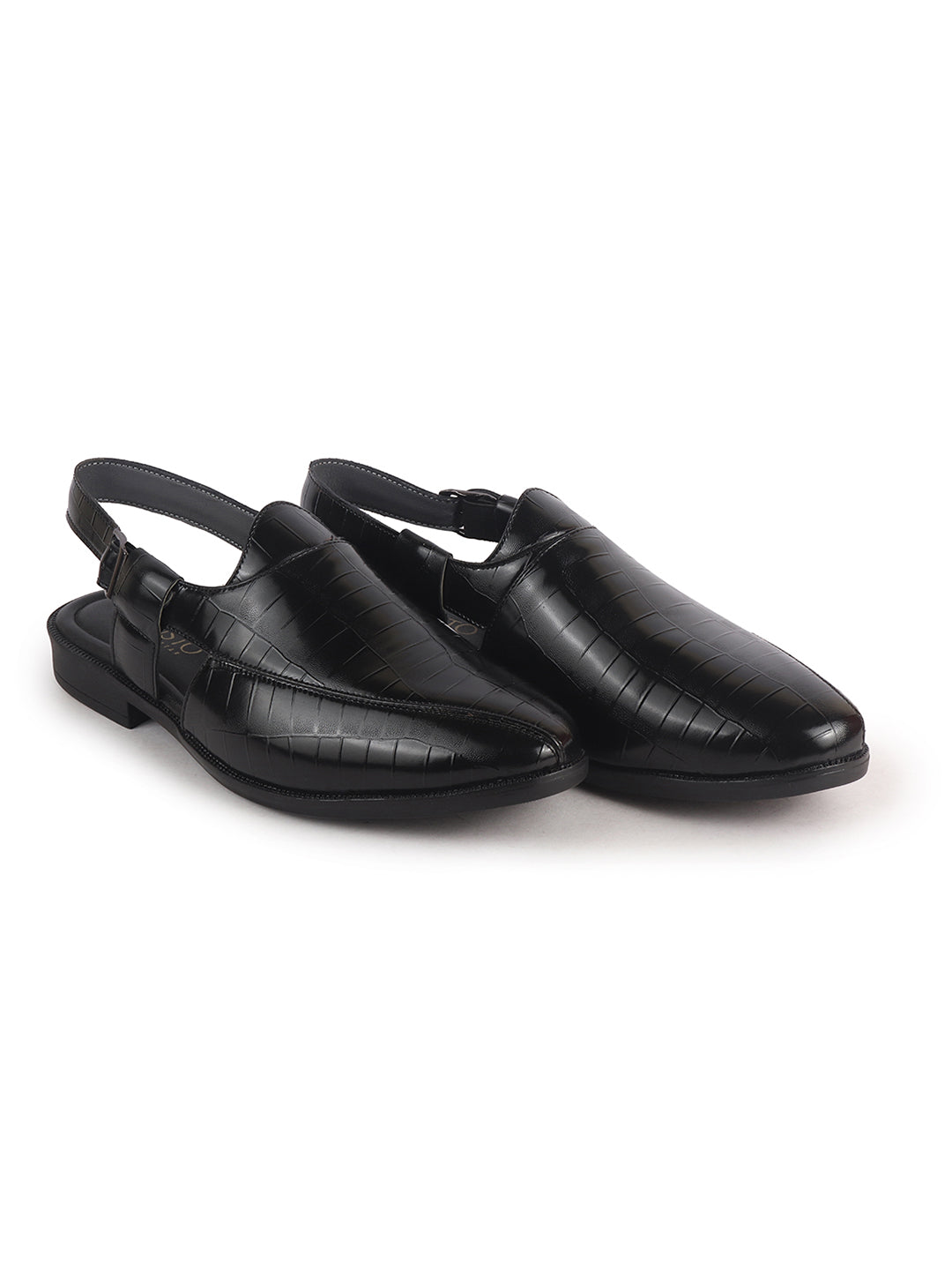 semi formal open back men sandals