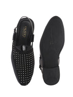 men designer slingback dress sandals