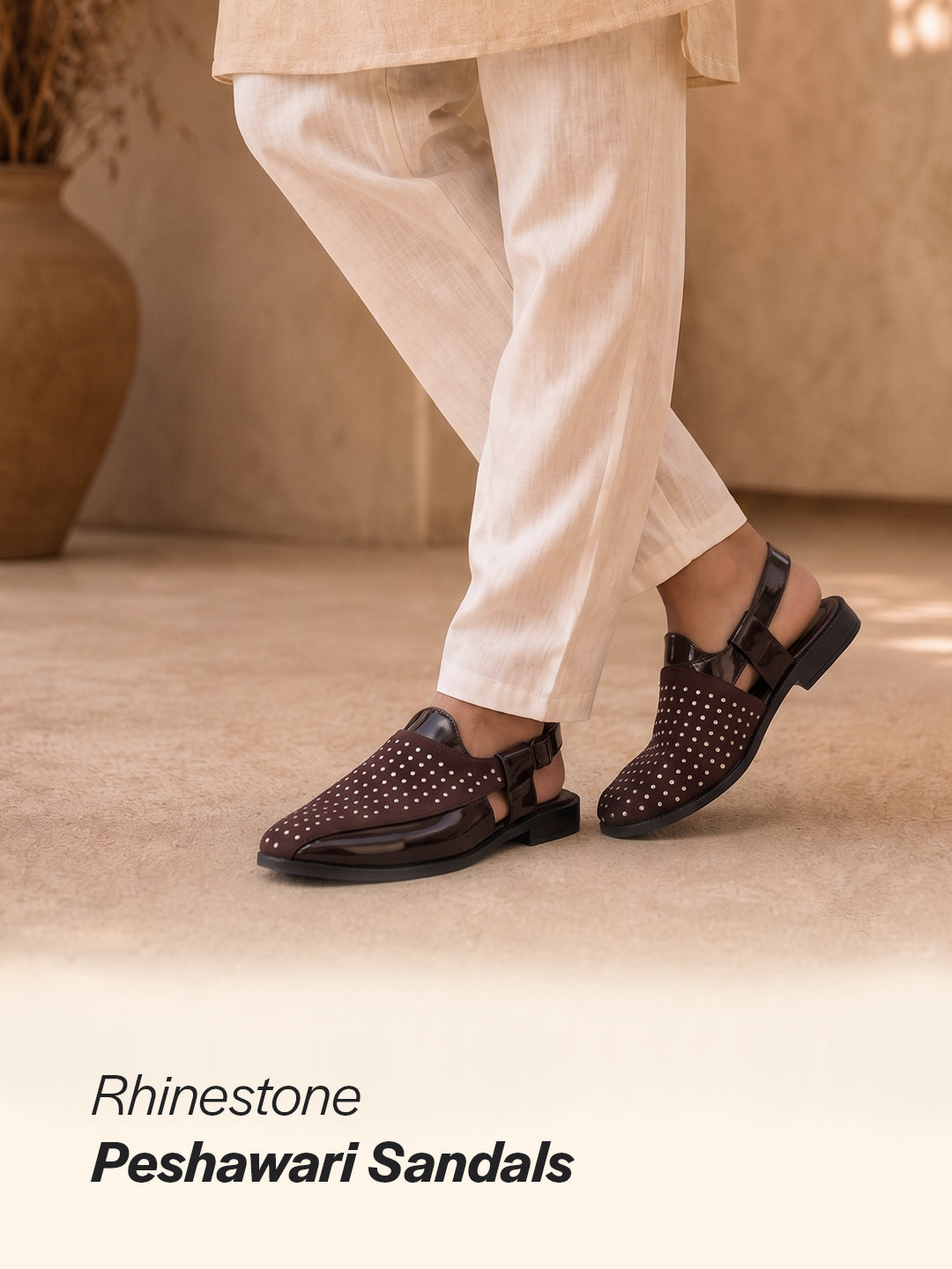 festive wear Peshawari sandals men