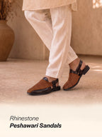 shiny traditional footwear for men