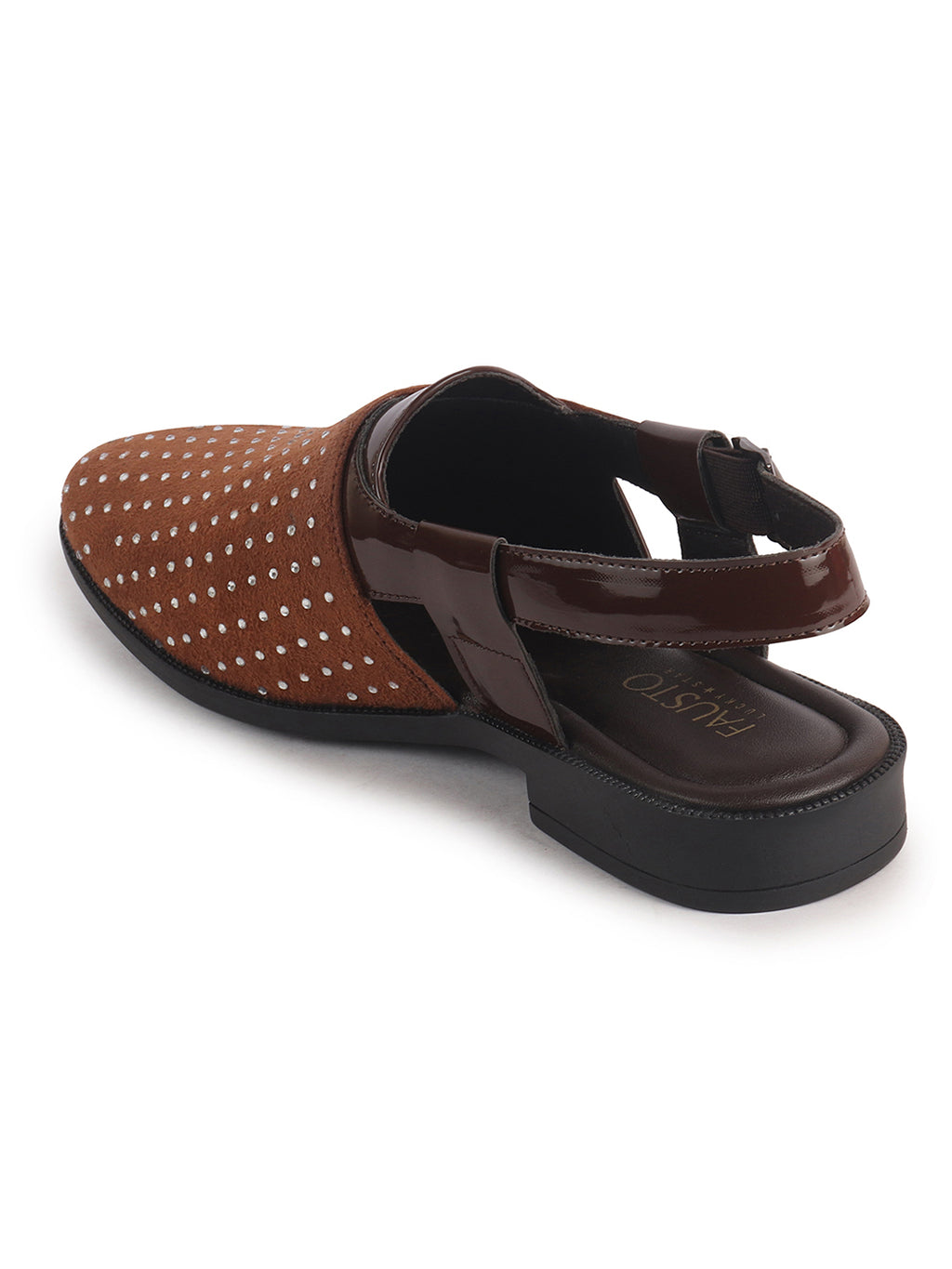 luxury decorated kaptaan chappal
