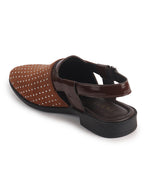 luxury decorated kaptaan chappal