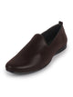 Men Brown Elegant Textured Prom Slip On Wedding Juttis | Soft Inner Lining Ethnic Mojaris for Sherwani | Traditional Outfit Slip-Ons with Memory Cushioned Insole