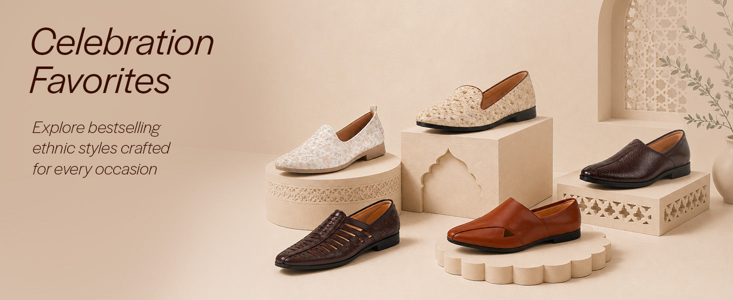 Men Maroon Stitched Block Design Pattern Back Open Slip On Loafer Shoes