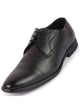 Men Black Wedding Party Genuine Leather Embossed Design Oxford Lace Up Shoes