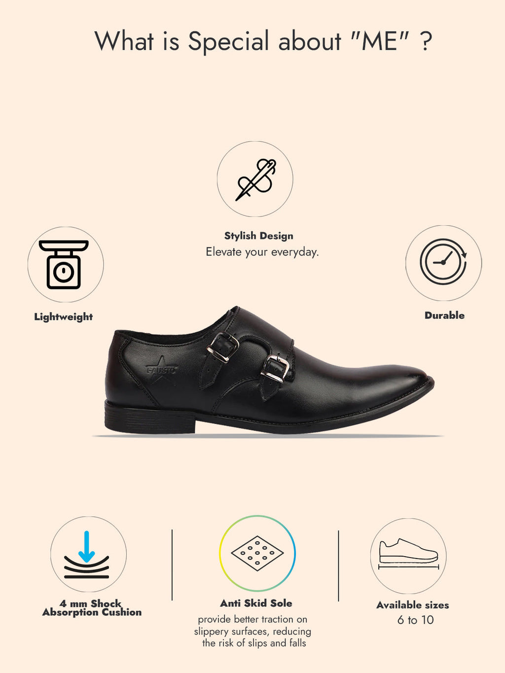 Shop Men Black Formal Wedding Party Genuine Leather Double Monk Strap Shoes Online.
