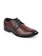 Shop Men Brown Wedding Party Genuine Leather Embossed Design Oxford Lace Up Shoes Online.