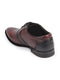 Shop Men Brown Wedding Party Genuine Leather Embossed Design Oxford Lace Up Shoes Online.