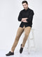 men brown formal office work lace-up derby shoes