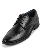 Shop Men Black Formal Office Comfort Lace-Up Derby Shoes Online.