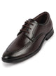 Men Brown Formal Office Comfort Lace-Up Derby Shoes