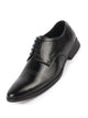 Men Black Party Formal Office Genuine Leather Lace Up Shoes