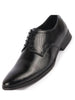 Men Black Party Formal Office Genuine Leather Lace Up Shoes