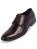 Men Brown Party Formal Office Genuine Leather Lace Up Shoes