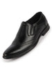 Men Black Party Formal Office Genuine Leather Brogue Slip On Shoes