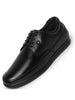 Men Black Formal Office Genuine Leather Lace Up Shoes