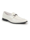 Shop Men White Party Formal Patent Leather Embossed Buckle Slip On Loafer Shoes|Traditional Wedding Shoes|Tuxedos Dress Shoes Online.