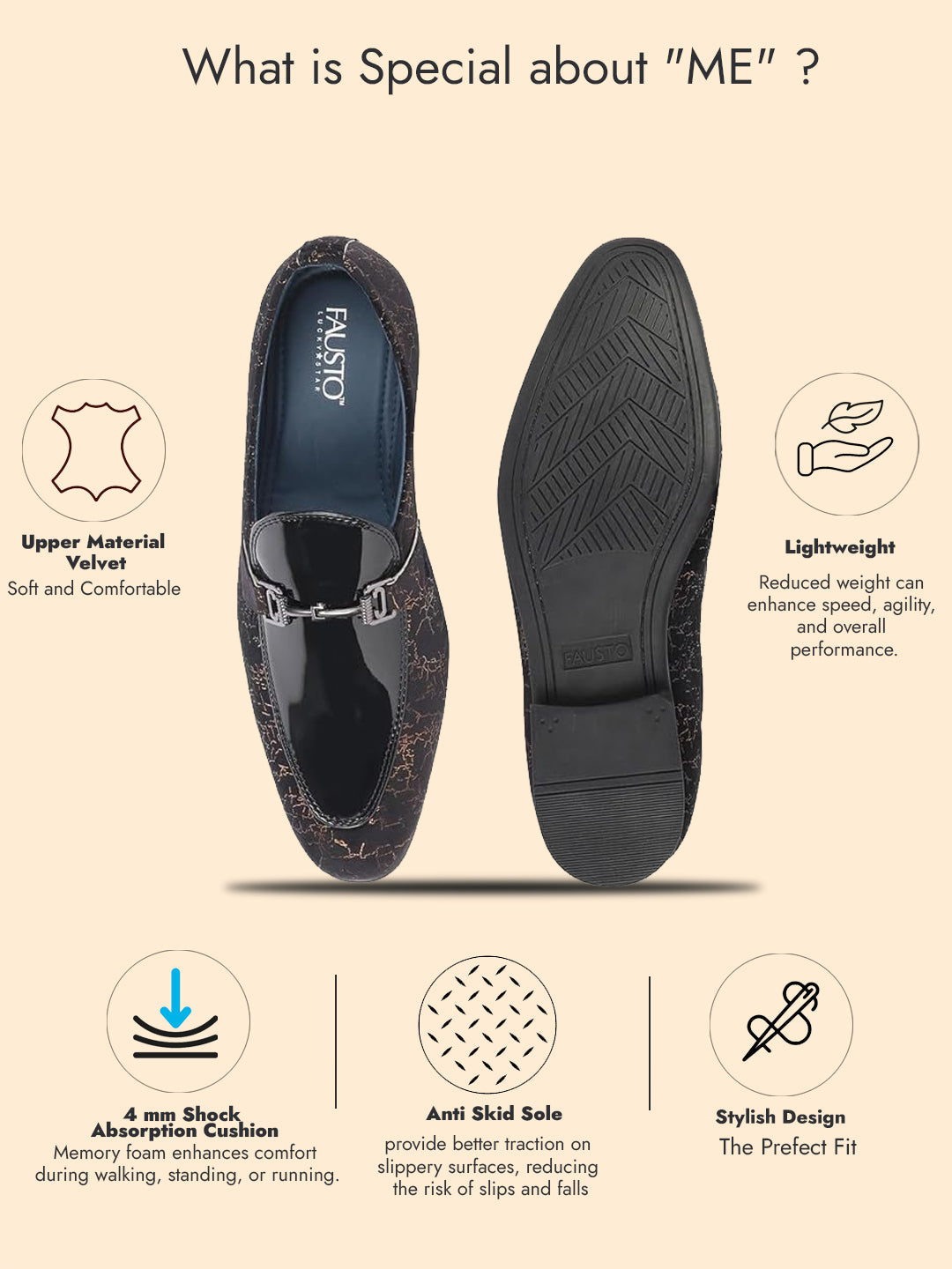 men black party formal velvet horsebit buckle slip on loafer shoes
