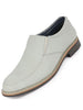 Men Sky Blue Formal Office Comfort Design Broad Feet TPR Welted Sole Slip On Shoes