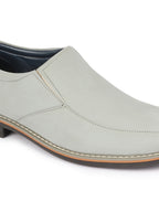 Shop Men Sky Blue Formal Office Comfort Design Broad Feet TPR Welted Sole Slip On Shoes Online.