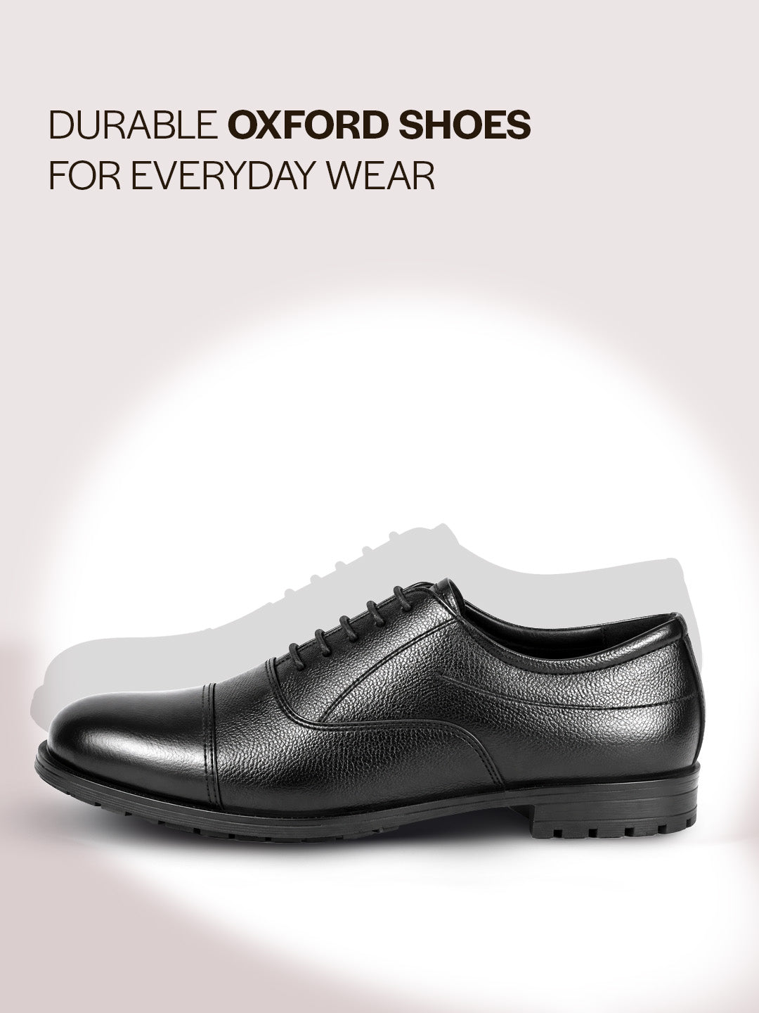 men black genuine leather formal office comfort broad feet oxford lace up shoes