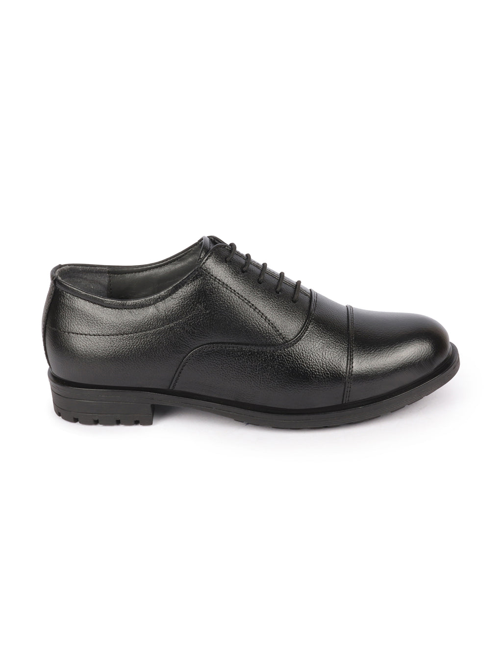men black genuine leather formal office comfort broad feet oxford lace up shoes