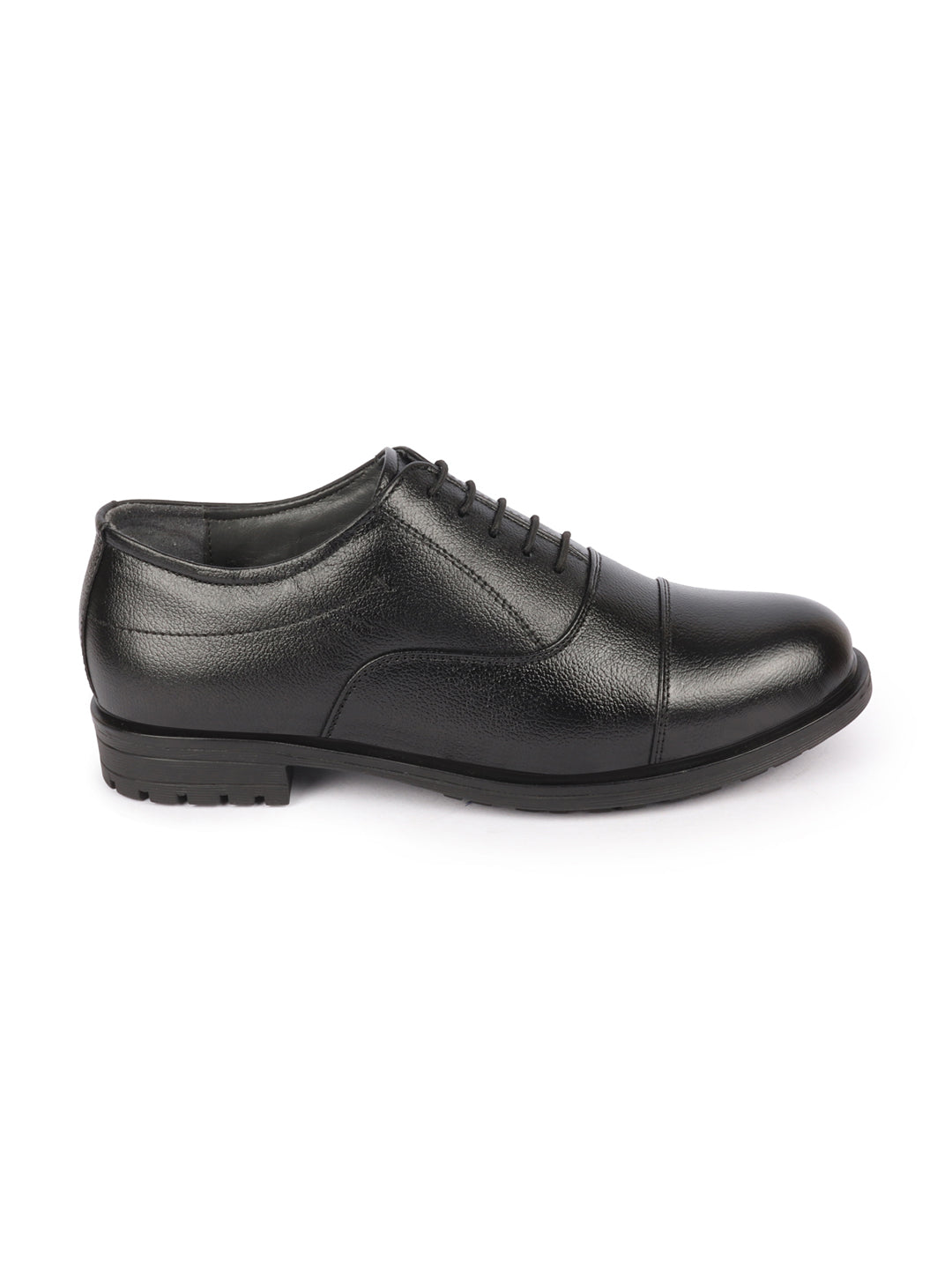 men black genuine leather formal office comfort broad feet oxford lace up shoes
