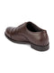 Men Brown Genuine Leather Formal Office Comfort Broad Feet Oxford Lace Up Shoes
