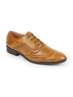 Shop Men Teek Formal Office Round Toe Comfort Brogue Lace Up Shoes Online.