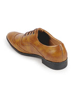 Shop Men Teek Formal Office Round Toe Comfort Brogue Lace Up Shoes Online.