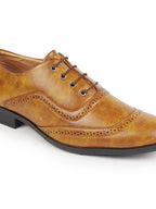 Shop Men Teek Formal Office Round Toe Comfort Brogue Lace Up Shoes Online.