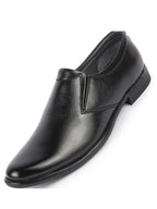 Shop Men Black Genuine Leather Classic Formal Office Slip On Shoes Online.