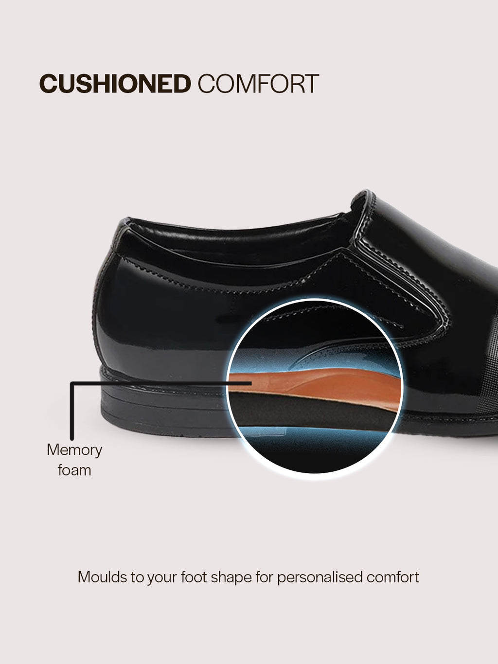 men black patent leather party formal textured strip slip on shoes