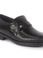 men black genuine leather formal slip on moccasins shoes for office