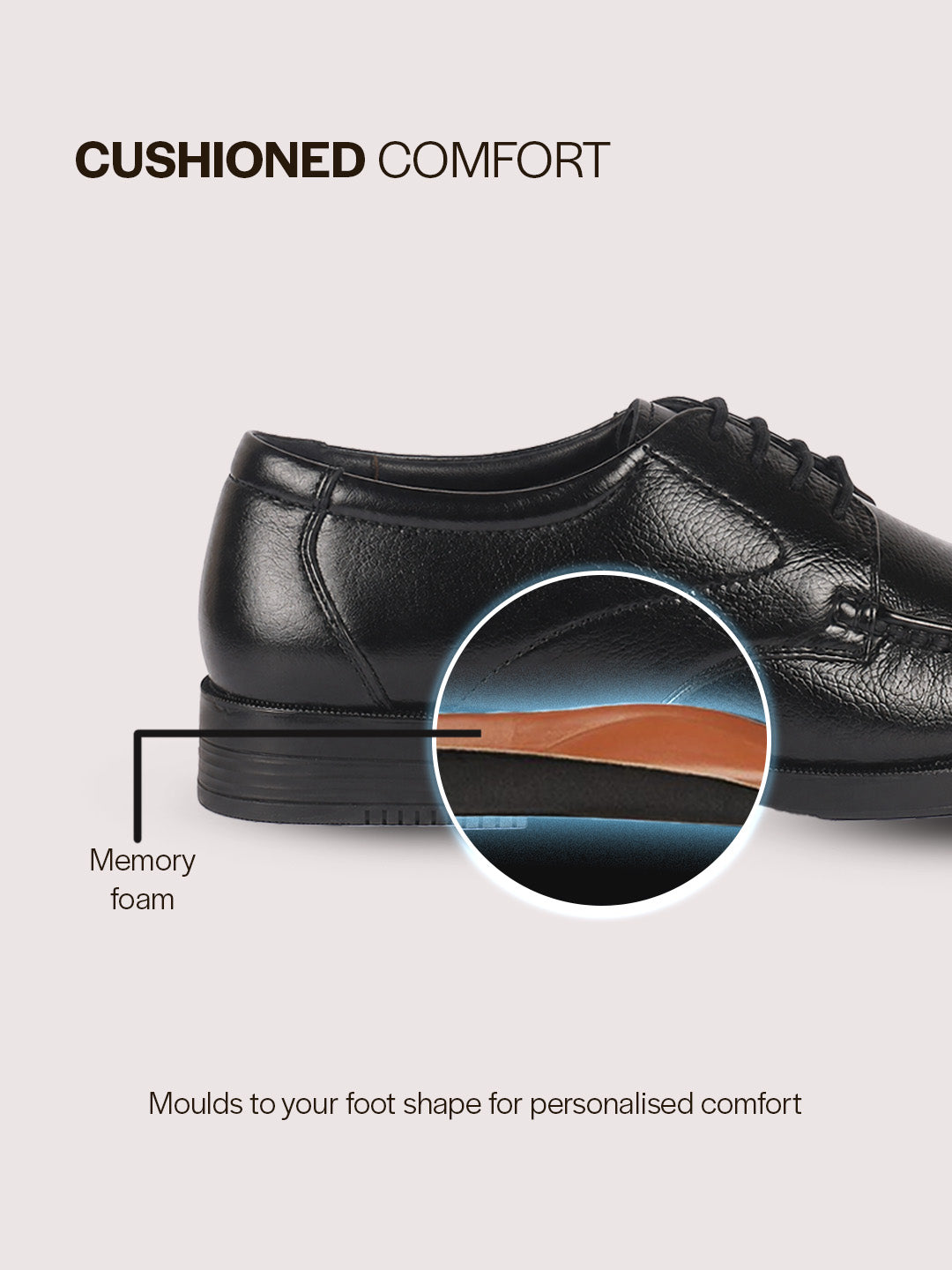 men black genuine leather formal lace up moccasins derby shoes for office