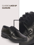 men black genuine leather formal lace up moccasins derby shoes for office