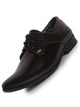 Men Brown Party Formal Patent Leather Lace-Up Shoes for Office|Memory Cushion Insole|Meeting Comfort Slip-Ons