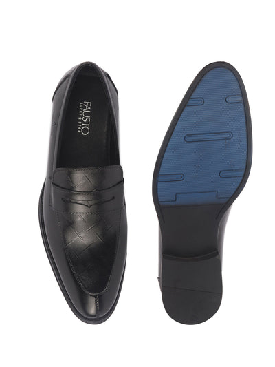 black slip on shoes for men