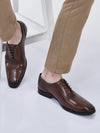 men brown genuine leather formal classic lace up brogue shoes for work|tuxedo lace up shoes