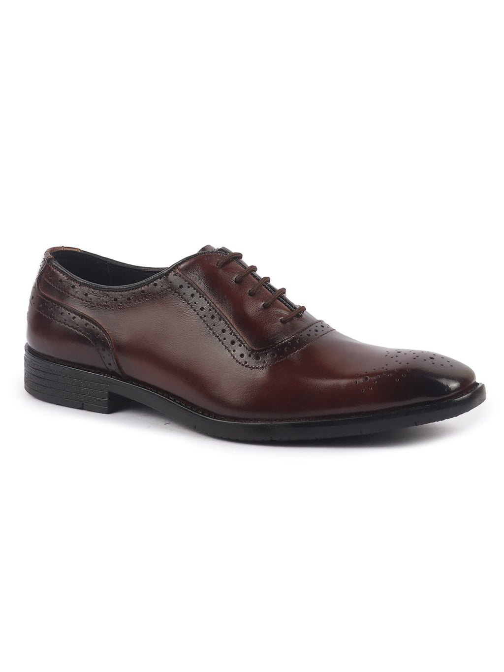 men brown genuine leather formal classic lace up brogue shoes for work|tuxedo lace up shoes