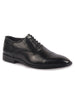 Men Black Genuine Leather Formal Lace Up Brogue Shoes for Office|Meeting Event Shoes with Comfort