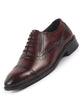 Men Brown Genuine Leather Formal Lace Up Brogue Shoes for Office|Meeting Event Shoes with Comfort